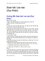 Soạn bài: Lao xao (Duy Khán) | Soạn văn 6 hay nhất tại VietJack