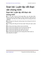 luyen tap viet doan van chung minh