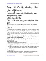on tap van hoc dan gian viet nam