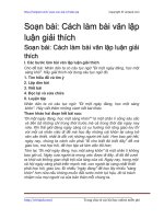 cach lam bai van lap luan giai thich