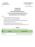 20170727 Du thao NQ DHDCD Cap nhat bo sung Dieu le