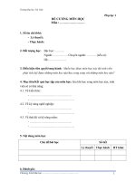 PHU LUC 1   DE CUONG MON HOC