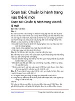 chuan bi hanh trang vao the ki moi