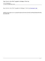 Quyết định bổ nhiệm Phó Tổng giám đốc: Bà Nguyễn Thu Hằng qdbncbnth