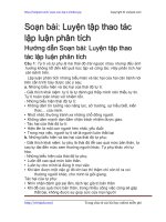luyen tap thao tac lap luan phan tich