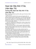 Soạn bài: Đây thôn Vĩ Dạ (Hàn Mạc Tử) | Soạn văn 11 hay nhất tại VietJack day thon vi da