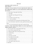 Bài tiểu luận quản trị học: Sự phát triển của Làng nghề truyền thống gốm Bát Tràng – Hà Nội