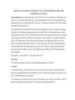 Định vị sản phẩm và thị phần của techcombank trên thị trường ngân hàng