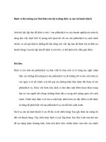 Định vị thị trường taxi mai linh trên thị trường dịch vụ vận tải hành khách 