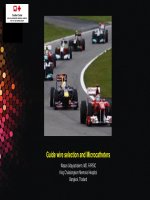 Lựa chọn dây dẫn can thiệp và ống thông nhỏ khi nào và dùng thế nào để tạo thuận cho can thiệp và giảm biến chứng 