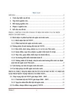 Đánh giá tình trạng bội chi ngân sách nhà nước ở việt nam giai đoạn 2010 – 2015  kiến nghị và các biện pháp cân đối Ngân sách nhà nước