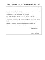 HOÀN THIỆN CÔNG TÁC TUYỂN DỤNG CÔNG CHỨC TẠI BAN QUẢN LÝ DỰ ÁN 1