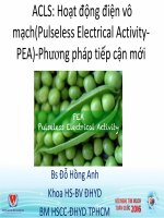 Cập nhật xử trí phân ly điện cơ 