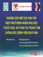Rối loạn nhịp tim ở bệnh nhân ngộ độc thuốc ngủ và an thần 