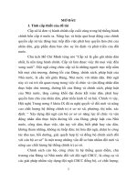 Giải pháp chính sách đào tạo, bồi dưỡng công chức cấp xã người dân tộc thiểu số từ thực tiễn tỉnh quảng nam (tt) 