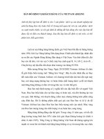 Bản đồ định vị khách hàng của vietnam airline