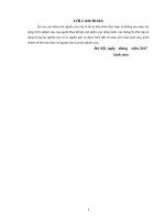 Khảo sát, đánh giá về công tác tổ chức cơ cấu bộ máy tại phòng HCQT Tổng Công ty bảo việt Nhân thọ