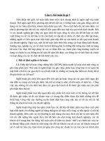 Ôn thi môn lý thuyết kế toán ( hệ thống kế toán ) có đáp án