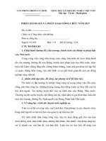 PHIẾU ĐÁNH GIÁ VÀ PHÂN LOẠI CÔNG CHỨC NĂM 2017 và BẢN KIỂM ĐIỂM ĐẢNG VIÊN 2017