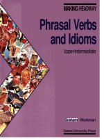 sach hoc tieng anh headway phrasal verb and idioms