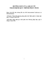 THAM DINH QUY TRINH PHAN TICH