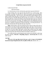 Màn chào đầu hội thi TTVDS 