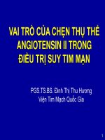 Sự kết hợp các bằng chứng nền tảng trong hạ huyết áp và bảo vệ tim mạch của chiến lược điều trị dựa trên LOSARTAN 