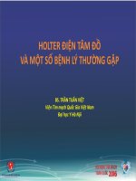 Minh hoạ vai trò của holter điện tâm đồ trong chẩn đoán và điều trị rối loạn nhịp tim thường gặp 