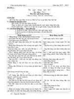 GIÁO án âm NHẠC lớp 1 phát triển năng lực