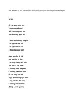 Sức gợi cảm sự mới mẻ của hình tượng sóng trong bài thơ sóng của xuân quỳnh