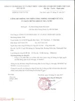 Nghị quyết của HĐQT thông qua báo cáo kết quả sản xuất kinh doanh quý 3 năm 2017