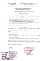 FIT QD HDQT vv Bo nhiem Pho Tong Giam doc phu trach Tai chinh