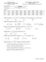 KIEM TRA học KY 1 LOP 12 2017 2018  002