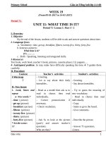 GIÁO ÁN TIẾNG ANH LỚP 4 CHƯƠNG TRÌNH MỚI NHẤT HK II  4 tiêttuần (2016 2017)