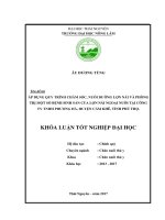 Áp dụng quy trình chăm sóc, nuôi dưỡng lợn nái và phòng trị một số bệnh sinh sản của lợn nái ngoại nuôi tại công ty TNHH Phương Hà  huyện Cẩm Khê  tỉnh Phú Thọ. (Khóa luận tốt nghiệp)