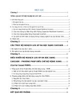 Đồ án môn học Nghịch lưu điện áp Cascade 3 pha 5 bậc