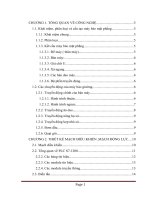 Thiết kế mạch điều khiển cho công nghệ máy bào giường sử dung plc S7-1200 và biến tần