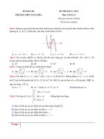 59 de thi thu THPTQG nam 2018  mon toan  THPT xuan hoa  vinh phuc  lan 1  file word co loi giai chi tiet 