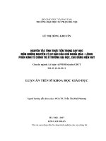 Nguyên tắc tính thực tiễn trong dạy học môn Những nguyên lý cơ bản chủ nghĩa Mác  Lênin phần Kinh tế chính trị ở trường đại học, cao đẳng hiện nay