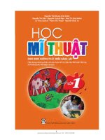 Giáo án mĩ thuật đan mạch lớp 1 trọn bộ 