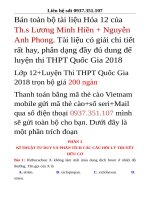 Tu duy va phan tich cau hoi hoa huu co 