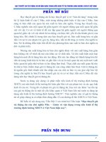 TIỂU LUẬN: Học thuyết giá trị thặng dư của chủ nghĩa Mac-Lenin và vận dụng vào nền kinh thị thị trường định hướng XHCN ở việt nam hiện nay