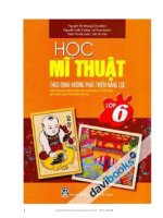 Giáo án mĩ thuật đan mạch lớp 6 trọn bộ 