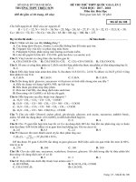 DE THI THU 2018 CO DAP AN 