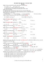 ĐỀ KIỂM TRA học kỳ 1 năm 2017 2018