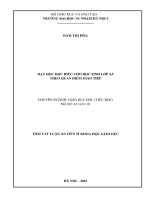 Dạy học đọc hiểu văn bản truyện cho học sinh lớp 4, 5 theo quan điểm giao tiếp (tt)