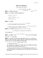 ĐỀ dự đoán 2 hsg toán 9