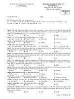 DE THI THU THPT QG LAN 12018 HUU CO 