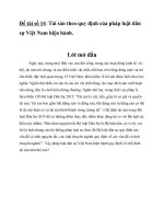 Tiểu luận dân sự BLDS 2015 chế định tài sản PLVN