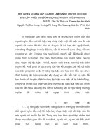 Rèn luyện kỹ năng lập luận khi làm văn kể chuyện cho học sinh lớp 4 trên cơ sở ứng dụng lí thuyết ngữ dụng học 